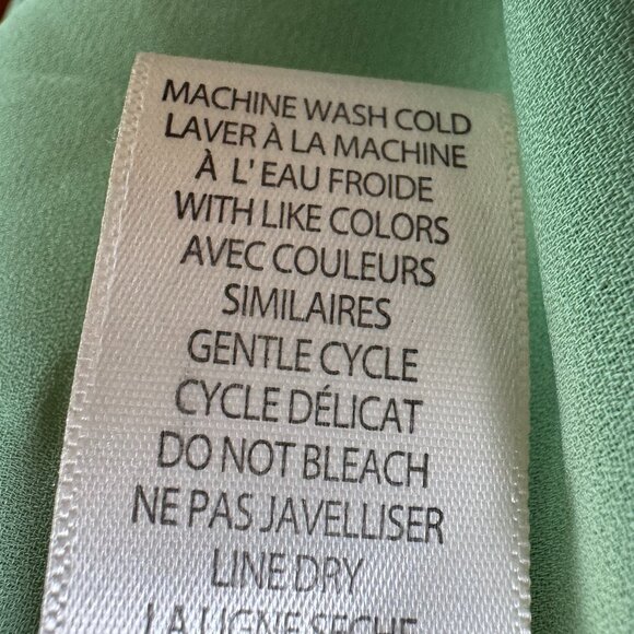 NWT Max Studio London Mint Green Bubble Sleeve Tiered Maxi Dress - Women's XL - Picture 16 of 16